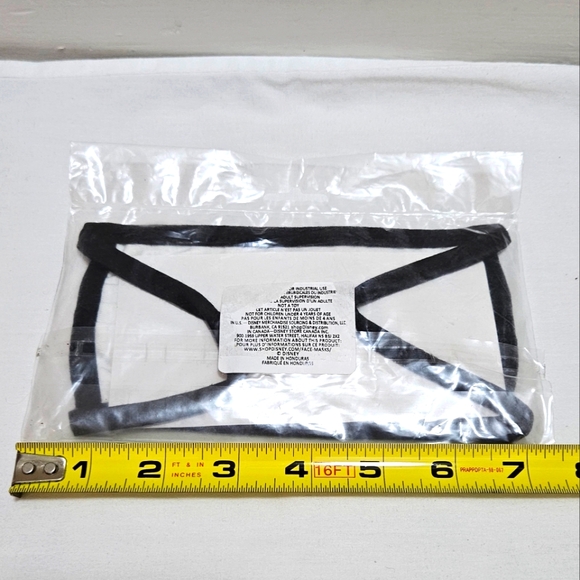 Disney Parks 2020 MINNIE MOUSE Polka Dots Cloth Face Mask Youth/Big Kid Large. - Picture 2 of 2